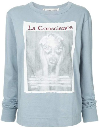 Tu Es Mon Trésor Le Conscience long sleeve T-shirt