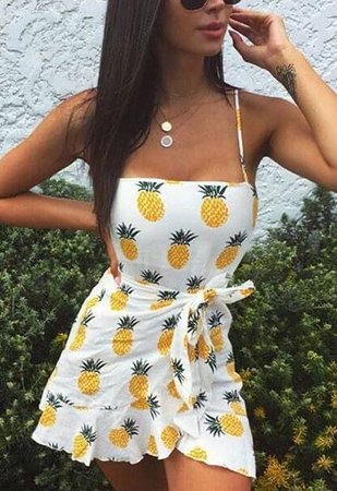 pineapple dress