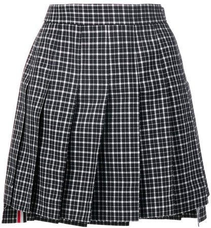 Tartan School Uniform Miniskirt