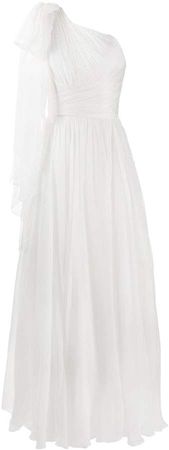 Parlor empire line pleated dress