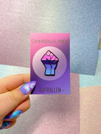 Omnisexual Pride Enamel Pin | Etsy