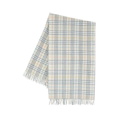 Check merino wool blanket Burberry for babies | Melijoe.com