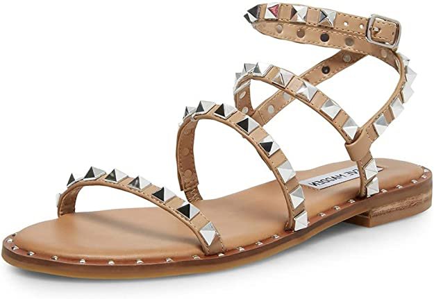Amazon.com | Steve Madden Women's Travel Flat Sandal | Flats