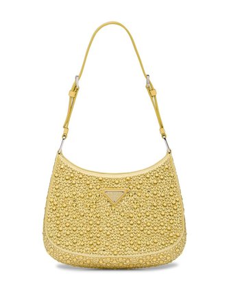 Prada Embellished Cleo Shoulder Bag - Farfetch