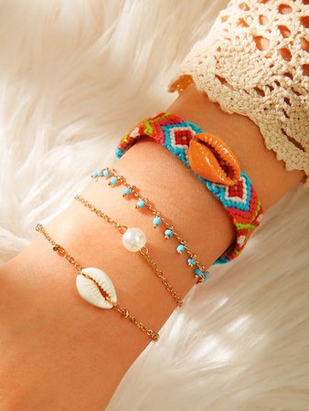 Bracelets - Silver, Charm, Gold & Leather Bracelets | Romwe.com
