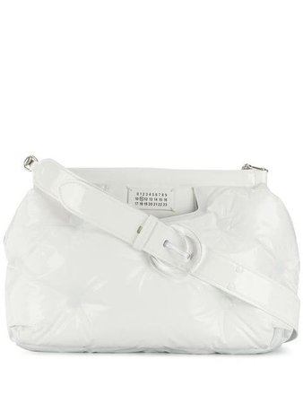 Maison Margiela Padded Shoulder Bag S61WG0034PS068 White | Farfetch