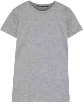 Melange Cotton-jersey T-shirt