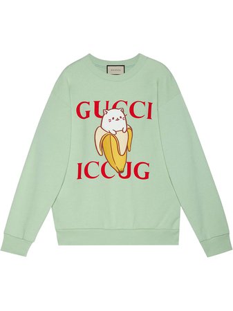 Gucci x Bananya printed sweatshirt - FARFETCH