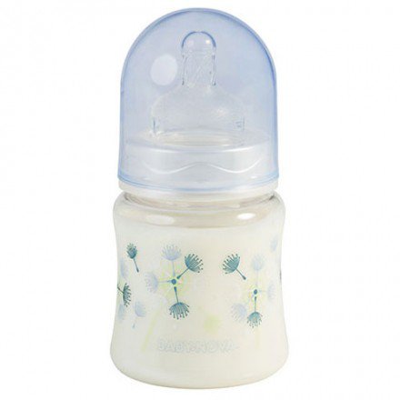 Baby-Nova - Decorated Polyamide Bottle 150ml - Blue - Bottles & Nipples - Bottle Feeding - Feeding