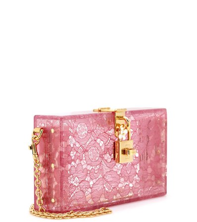 Dolce Box Lace Clutch - Dolce & Gabbana | mytheresa.com
