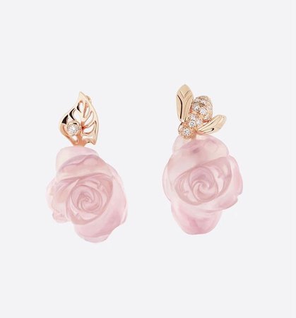 Rose gold earrings | DIOR