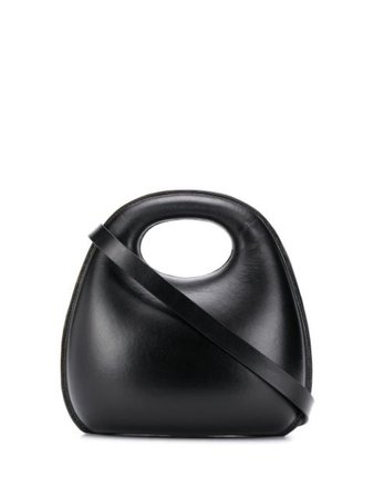 Lemaire Curved Padded Leather Tote Bag - Farfetch