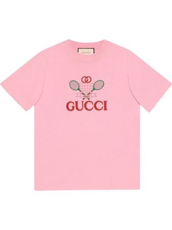 Gucci T-shirt With Gucci Tennis - Farfetch