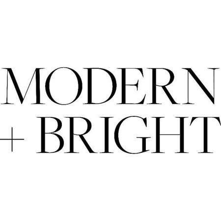 modern bright text