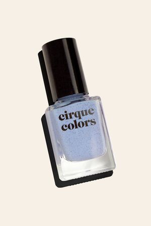 Speckled Blue Nail Polish - Cirque Colors Robin
