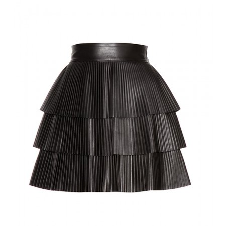 balmain black skirt