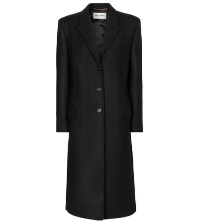 Wool Twill Coat | Saint Laurent - Mytheresa