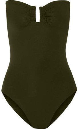 Les Essentiels Cassiopee Swimsuit - Army green