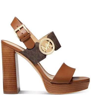 Michael Kors Women's Summer Platform Dress Sandals & Reviews - Sandals - Shoes - Macy's