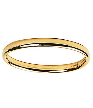 bangle bracelet gold yellow