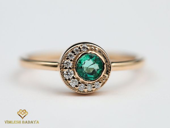 Victorian Sun and Moon ring