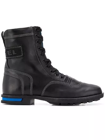 Diesel lace-up Ankle Boots - Farfetch