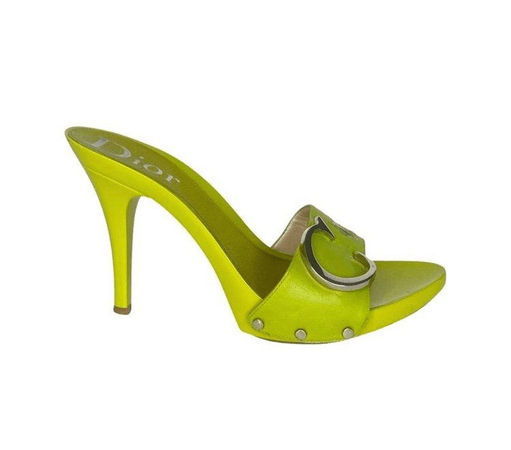 Dior Green Y2k shoes