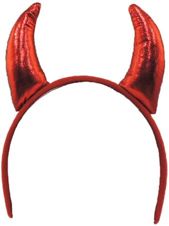 Amazon.com: Beistle Red Devil Horns Diadema : Ropa, Zapatos y Joyería