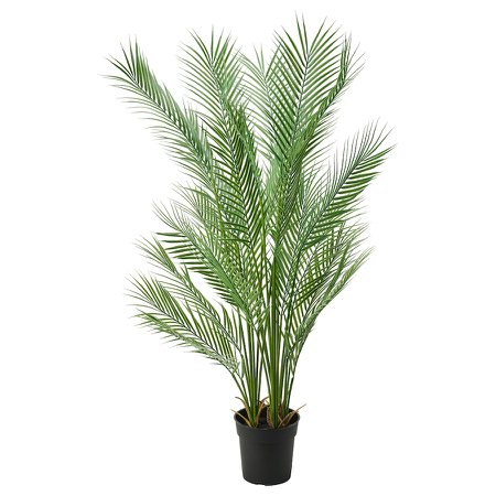 FEJKA Artificial potted plant, indoor/outdoor palm, Diameter of plant pot: 7 ½" - IKEA