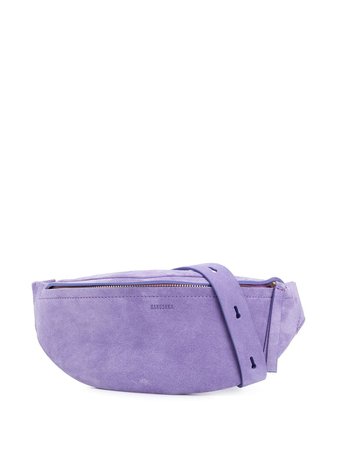 Purple Nanushka Textured Belt Bag | Farfetch.com