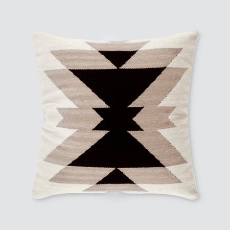 Neutral Throw Pillows 18x18 Inspired by Oaxacan Patterns – The Citizenry