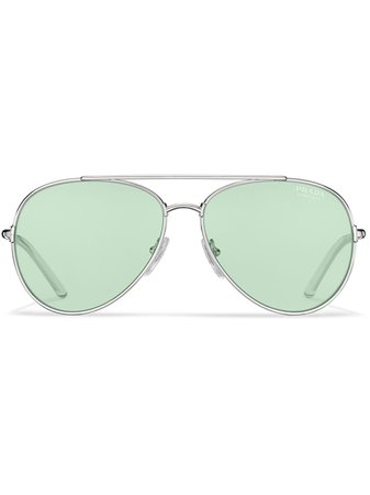 Prada Eyewear Decode Aviator Sunglasses - Farfetch