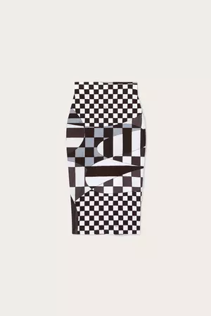 Giardino-Print Pencil Skirt – PUCCI Online Store