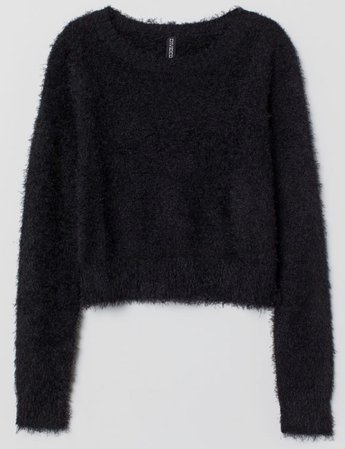 faux fur sweater