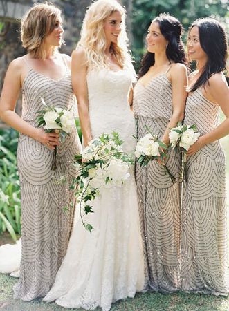 Metallic bridesmaid dresses 3.jpg (950×1290)