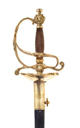 gold handle sword