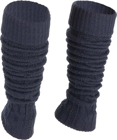 SERIMANEA Wool Leg Warmers for Women, Girls, and Professional Dancers, Calf Cuffs In Braid Pattern for Ballet, Indoor and Outdoor Activities Calf Circumference 11"-13.4", Beige at Amazon Women’s Clothing store