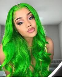 green wig baddie - Google Search