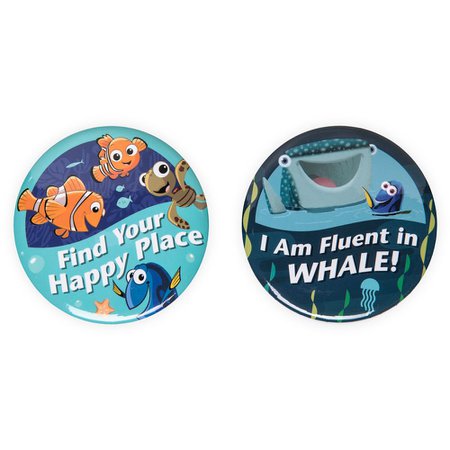 Disney Parks Button Set – Finding Nemo/Finding Dory | shopDisney