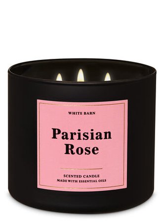 Parisian Rose 3-Wick Candle | Bath & Body Works