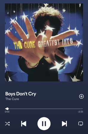 boys don’t cry the cure
