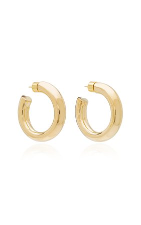 Mini Jamma Silver-Plated Brass Hoop Earrings by Jennifer Fisher | Moda Operandi
