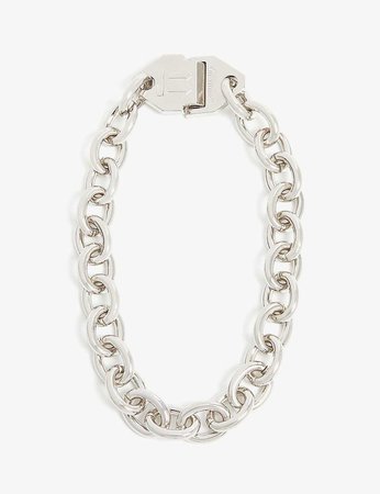 off-white virgil abloh metal chain necklace