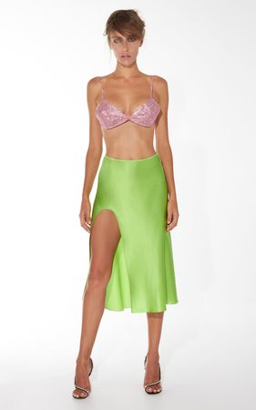 Laetitia Silk Slip Midi Skirt By Nué | Moda Operandi