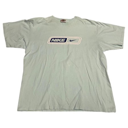 Vintage 90s Nike White Tag Shirt Swoosh Size Large... - Depop