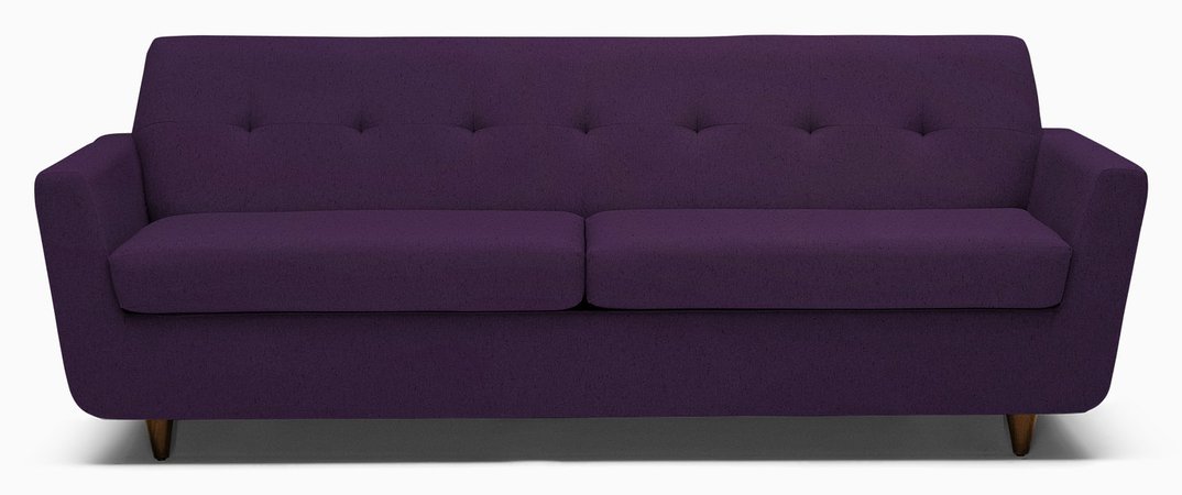 purple sofa couch
