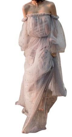 pearl wedding dress