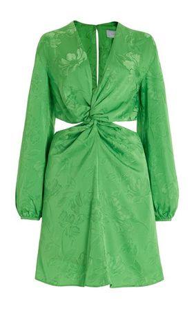 Jodie Cutout Cotton Jacquard Mini Dress By Silvia Tcherassi | Moda Operandi