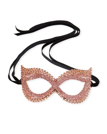 Exclusively Bergdorf Goodman Cat-Eye Crystal Mask