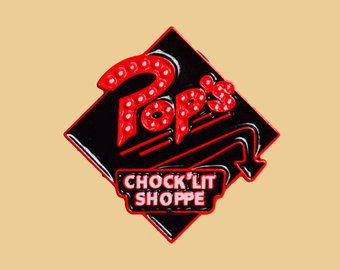 Pop's CHOCK'LT SHOPPE Pin